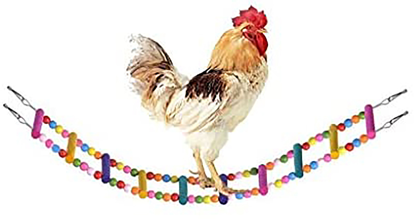 Wooden Chicken Flexible Swing Ladder  review