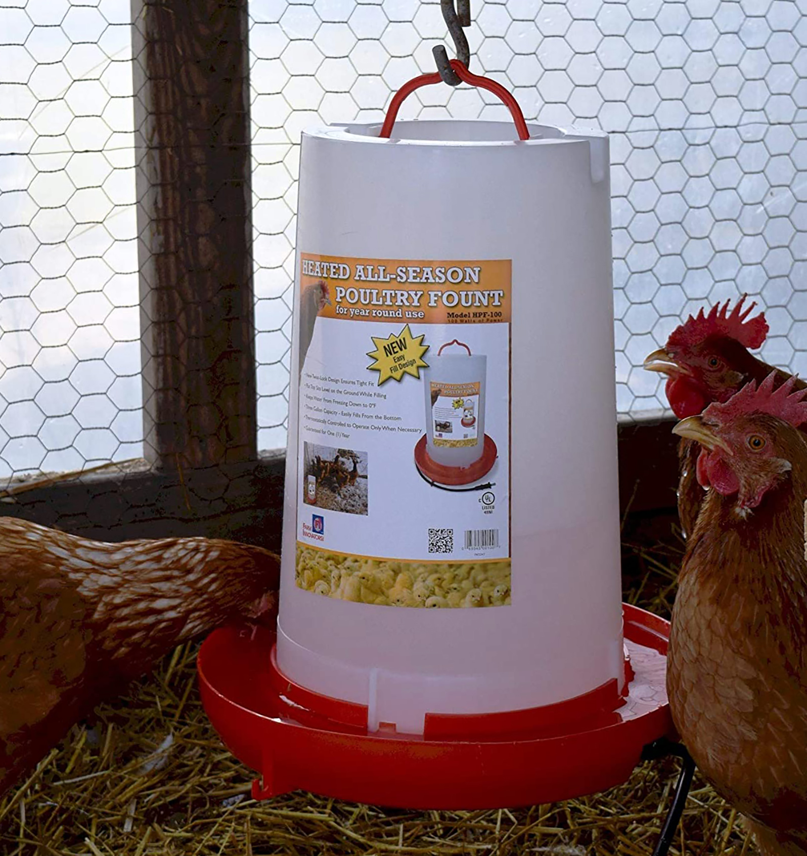 BEST heated CHICKEN WATERERS Chicken Farmers Union