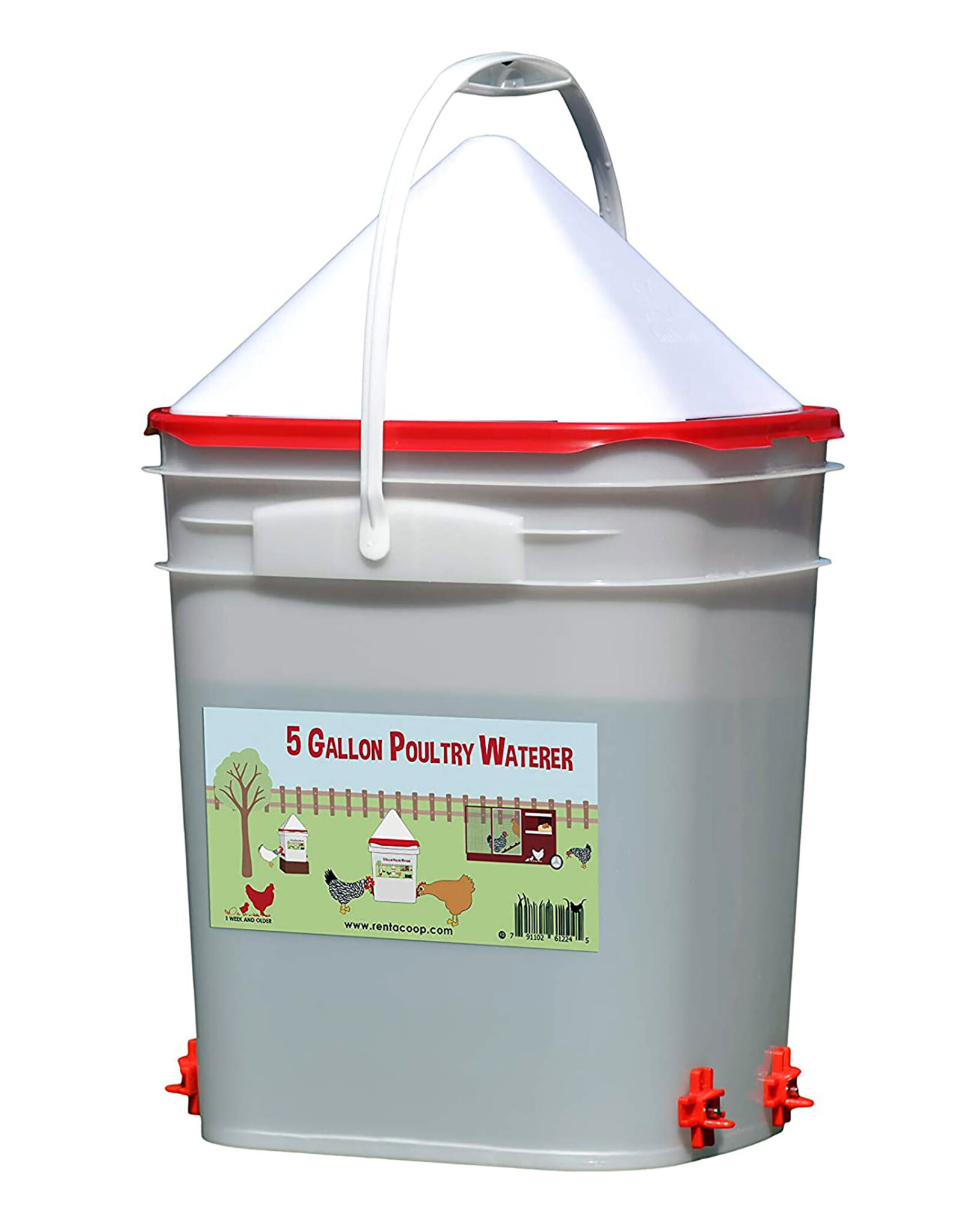 Quick Clean Bucket Waterer, 5 gallon - Premier1Supplies